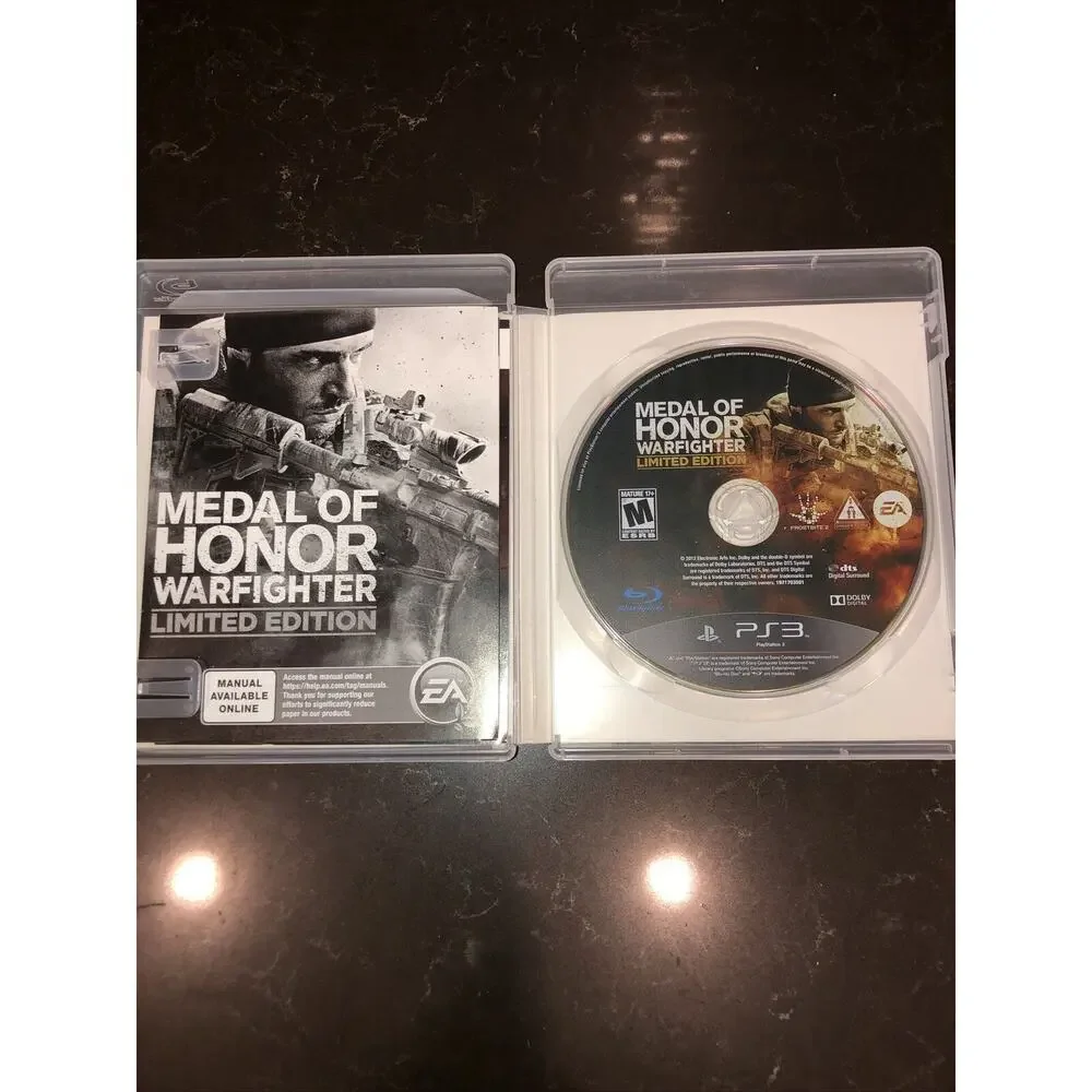 Medal of Honor: Warfighter -- Limited Edition‎ (Sony PlayStation 3, 2012) CIB